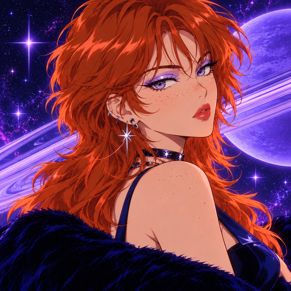 Solar Flare Star Girl